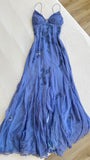 Modest A line Spaghetti Straps Prom Dresses 21th Birthday Outfits HZ1022