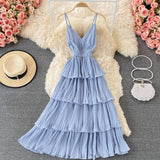 Cute V Neck Short A Line Dress Fashion Dress HZ1022