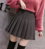 Cute A Line Pleated Skirt HZ1022