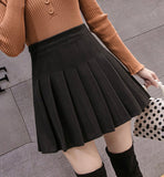 Cute A Line Pleated Skirt HZ1022