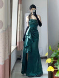Modest Maxi Prom Dresses Evening Birthday Outfits HZ1022