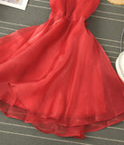 Cute Tulle Backless Short Dress Mini Dress HZ1022