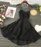 Cute Tulle Backless Short Dress Mini Dress HZ1022