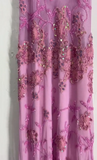 Beautiful A Line Spaghetti Straps Pink Long Prom Dresses Backless Tulle Evening Gowns HZ1022