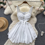 Sexy Irregular Design Straps Short Women Dress HZ1022