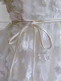 Qtevry Dress Dress Femininity Banquet Ponbilling Dress Goddess Fan Atmosphere Three-Dimensional Embroidery Hanging Dress 68129