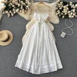 Sexy Spaghetti Straps Summer Dress Women Holiday Dress HZ1022