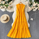 Cute bohemia vacations women's dress HZ1022