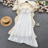 Sexy Halter Ruffles Dress Summer Women Holiday Dress HZ1022