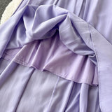 Simple Scoop Summer Beach Dress Women Holiday Dress HZ1022