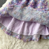 Cute Floral Summer Women Dress HZ1022