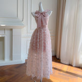 Qtevry Lila 2025 Autumn And Winter New Sleeveless Temperament To Close The Waist Thin Temperament Heavy Industrial Dress Dress Dress Dress 69427