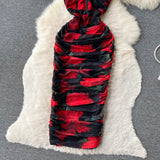 Sexy Spaghetti Straps Floral Dress Hot Women Dress HZ1022