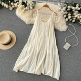 Sexy Spaghetti Straps Dress Summer Women Beach Holiday Dress HZ1022