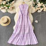 Cute bohemia vacations women's dress HZ1022