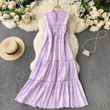 Cute bohemia vacations women's dress HZ1022