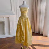 Qtevry Temperament Sexy Breast-Wearing Dress Female Chic Vacation Wind Ups And Skinny Dress Dress Dress Woman 69317