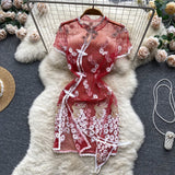 Sexy Short Sleeves Tight Summer Women Dress HZ1022