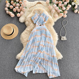 Sexy Spaghetti Straps Summer Backless Dress Hot Women Dress HZ1022