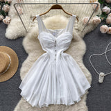 Sexy Irregular Design Straps Short Women Dress HZ1022