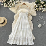 Sexy Spaghetti Straps Boho Lace Dress Women Holiday Dress HZ1022