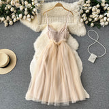 Sexy Spaghetti Straps Tulle Short Dress Hot Women Dress HZ1022