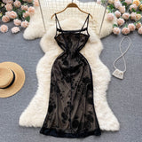 Sexy Tight Black Lace Dress Summer Women Holiday Dress HZ1022