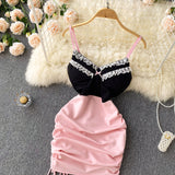 Sexy Sheath Sleeveless Pink Short Summer Holiday Dress HZ1022