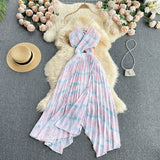 Sexy Spaghetti Straps Summer Backless Dress Hot Women Dress HZ1022