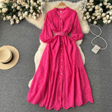 A line v neckline lace dress women's dress HZ1022
