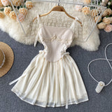 Cute A line Spaghetti Straps Short Dress Women Dress HZ1022