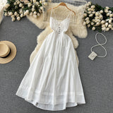 Sexy Spaghetti Straps Summer Dress Women Holiday Dress HZ1022