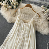 Sexy Spaghetti Straps Dress Summer Women Beach Holiday Dress HZ1022