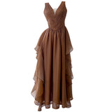 Temperament Showy Dress Elegant Summer New Holiday Gentle Dress French Sleeveless Waist-Long Woman 69282