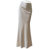 Qtevry Pavilion Lira 2025 Summer New Beige Top With A Dress Suit Female 71452+51368