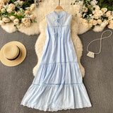 Cute bohemia vacations women's dress HZ1022