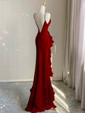 Vintage High Low White Chiffon Wedding Dresses HZ1022