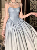 A line Straps Sequin Prom Dresses Formal Evening Dress HZ1022