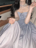 A line Straps Sequin Prom Dresses Formal Evening Dress HZ1022