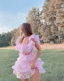 Cute Princess Pink 18th Birthday Dresses Birthday Outfits HZ1022
