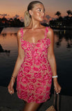 Sexy Sheath Lace Pink 18th Birthday Dresses Short Birthday Outfits HZ1022