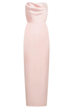 Sexy Sheath Sweetheart Satin Pink Long Prom Dress HZ1022