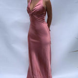 Sexy Mermaid V neckline Long Prom Dress HZ1022