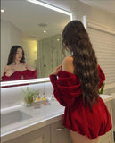 Sexy A line Off The Shoulder Burgundy 18th Birthday Dresses Short Birthday Outfits HZ1022