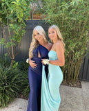 Sexy Sheath Long Prom Dresses 22th Birthday Outfit HZ1022