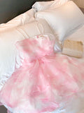 Cute A line Pink Homecoming Dresses 18th Birthday Outfits HZ1022