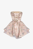 Vintage Ball Gown Gold Homecoming Dresses 18th Birthday Outfits HZ1022