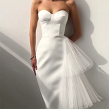Simple Sheath Sweetheart Pink Long Prom Dresses HZ1022