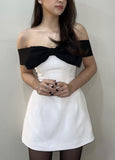 cute a line white strapless homecoming dress 16th birthday outfits HZ1022