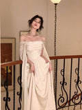Sexy A Line Long Prom Dresses White 21th Birthday Outfits HZ1022